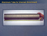 slide 31 aluminum tube for uranium enrichment